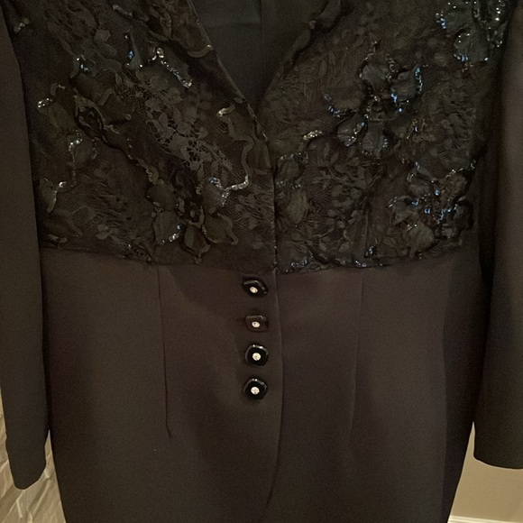 Frascara Long Black jacket - Picture 6 of 6
